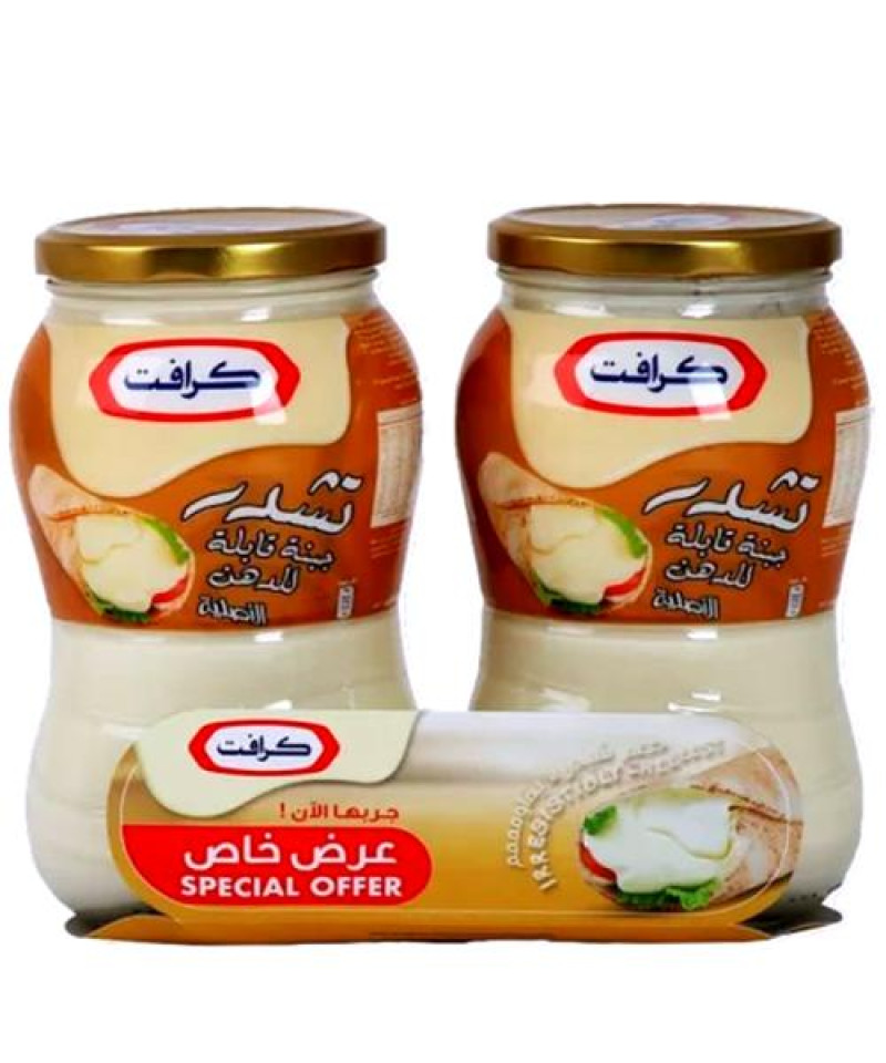 جبنة كرافت شيدر 480ج