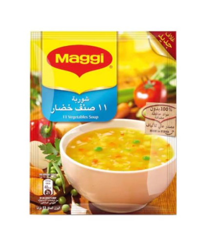 شوربة 11صنف خضار ماجي 53ج