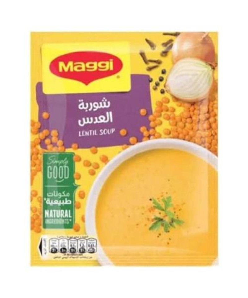 شربة العدس ماجي 48ج