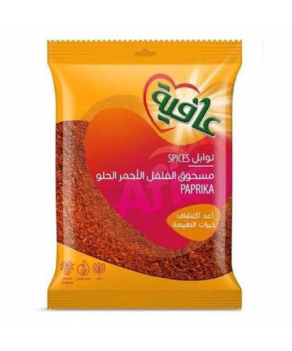 مسحوق الفلفل الاحمر الحلو عافية 200ج