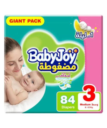 بيبي جوي مضغوطة رقم 3 84حبة