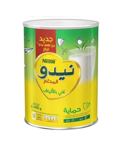 حليب نيدو غني بالالياف 400ج