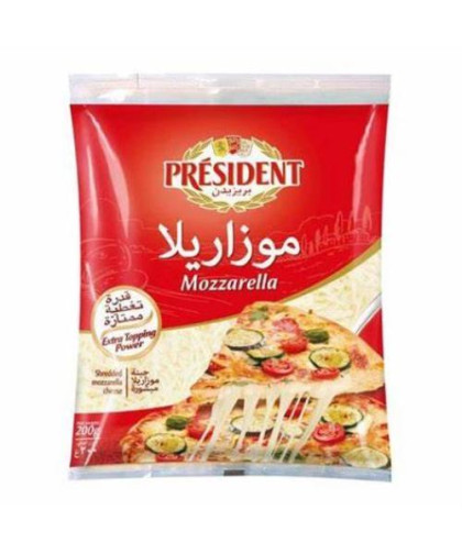 جبنة موزريلا بريزيدن 200ج