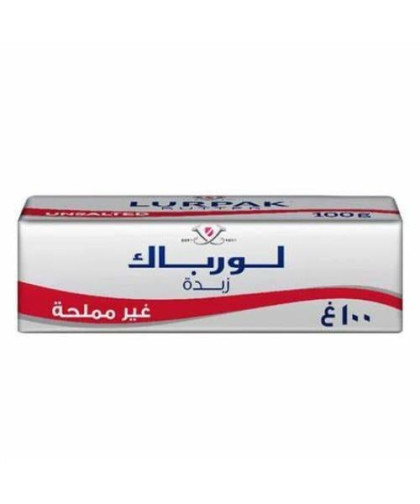 زبدة لورباك طرية غير مملحة 100ج