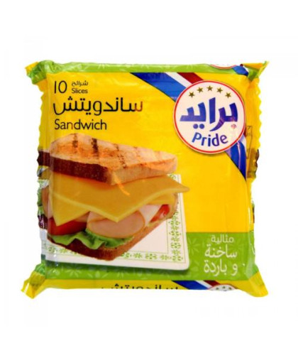 جبنة شرائح ساندوتش برايد 200ج