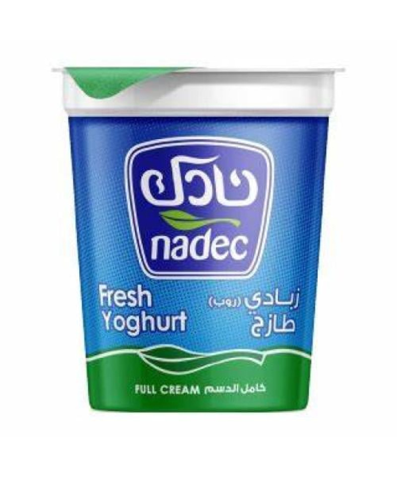 زبادي نادك كامل الدسم 400 ج