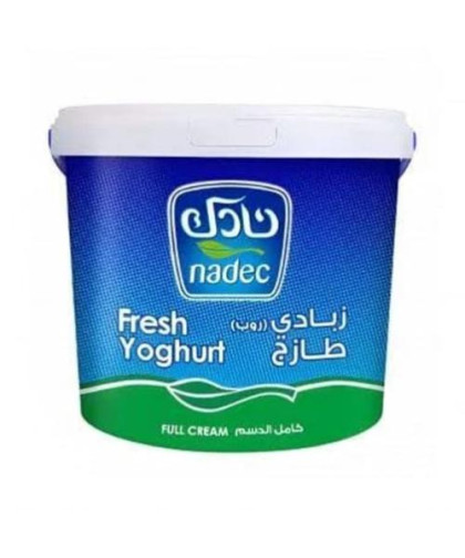 زبادي نادك كامل الدسم 2 ك