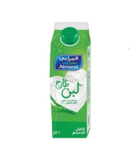 لبن المراعي كامل الدسم 1لتر