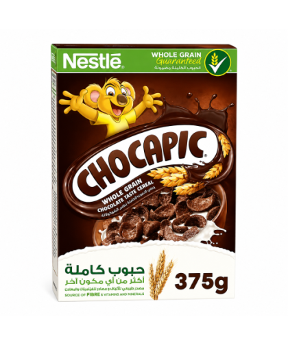 شوكابك رقائق الحبوب شوكلاتة 375ج