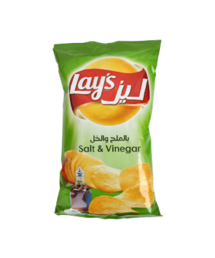 بطاطس ليز ملح وخل 160ج