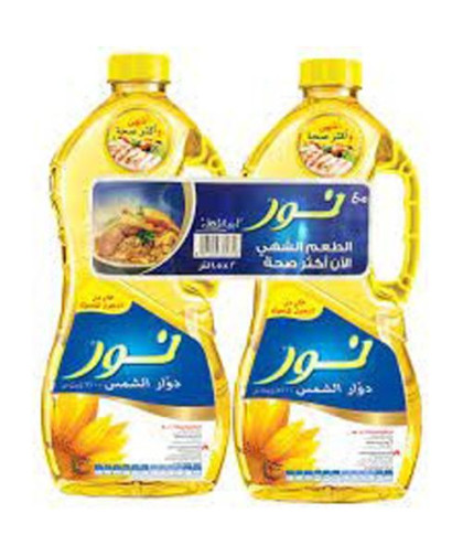 زيت نور 1.5 لتر عرض 2حبات