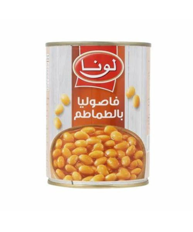 فاصوليا لونا بالطماطم 380ج