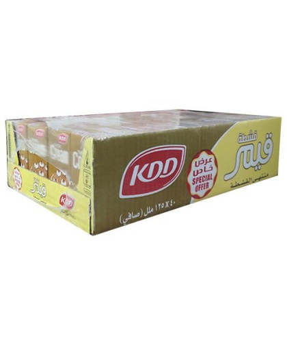 قشطه قيمر كي دي دي 125مل 40حبة