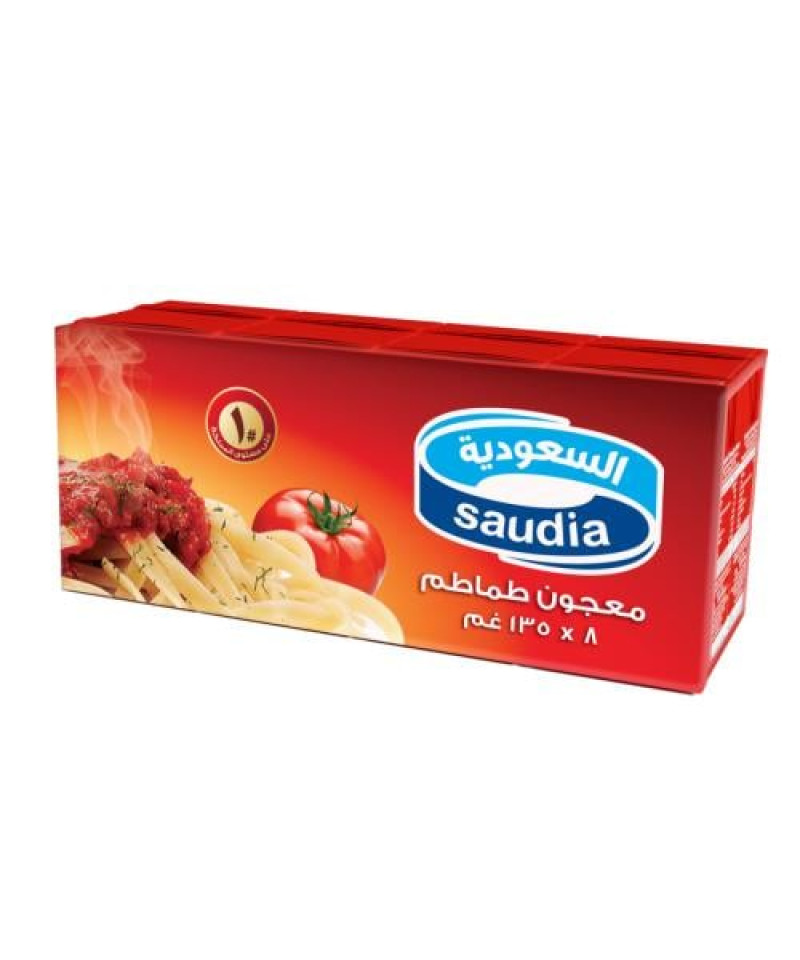 معجون طماطم السعودية 135ج 8حبة
