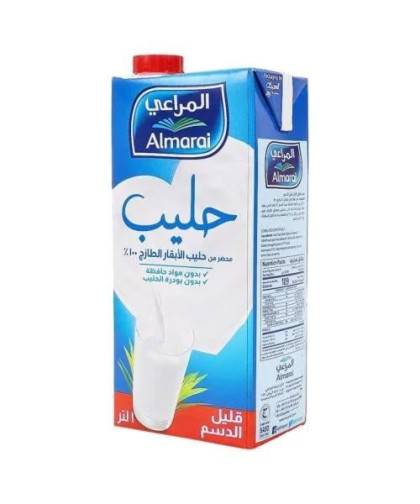 حليب المراعي قليل الدسم 1لتر