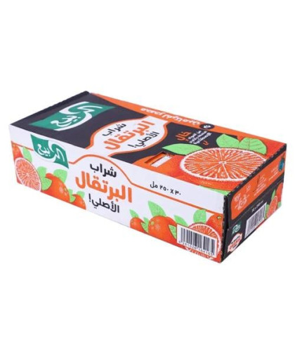 عصيرالربيع برتقال 250م 30حبة