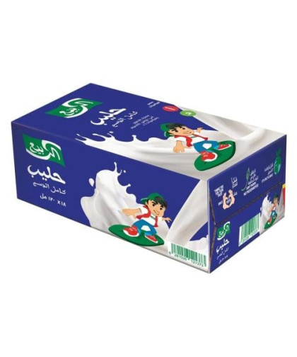 حليب الربيع كامل الدسم 125مل 18حبة