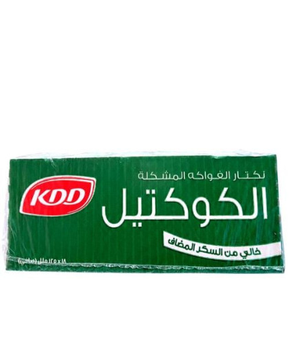 كوكتيل فواكه كي دي دي 125مل 18حبة