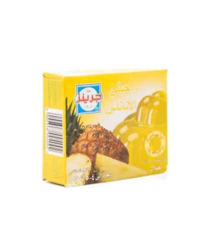 جلي جرينز اناناس 80جم