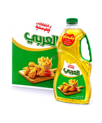 زيت العربي بلاستيك 1.5 لتر 6حبات