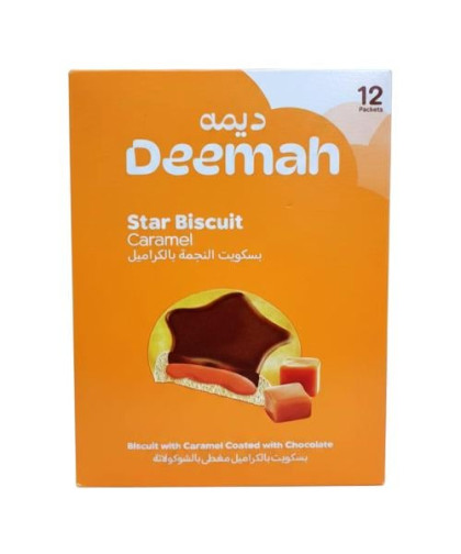 ديمه بسكويت النجمة بالكراميل 26جم