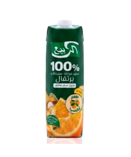 عصير الربيع برتقال 1لتر