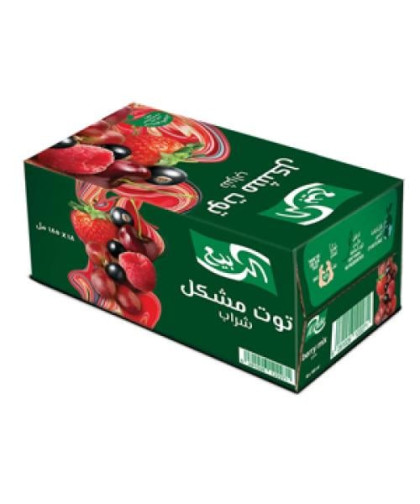 عصير الربيع توت مشكل 185مل 18حبة