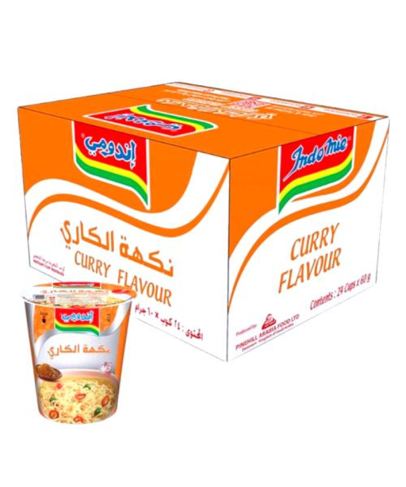 اندومي اكواب كاري 60ج كرتون