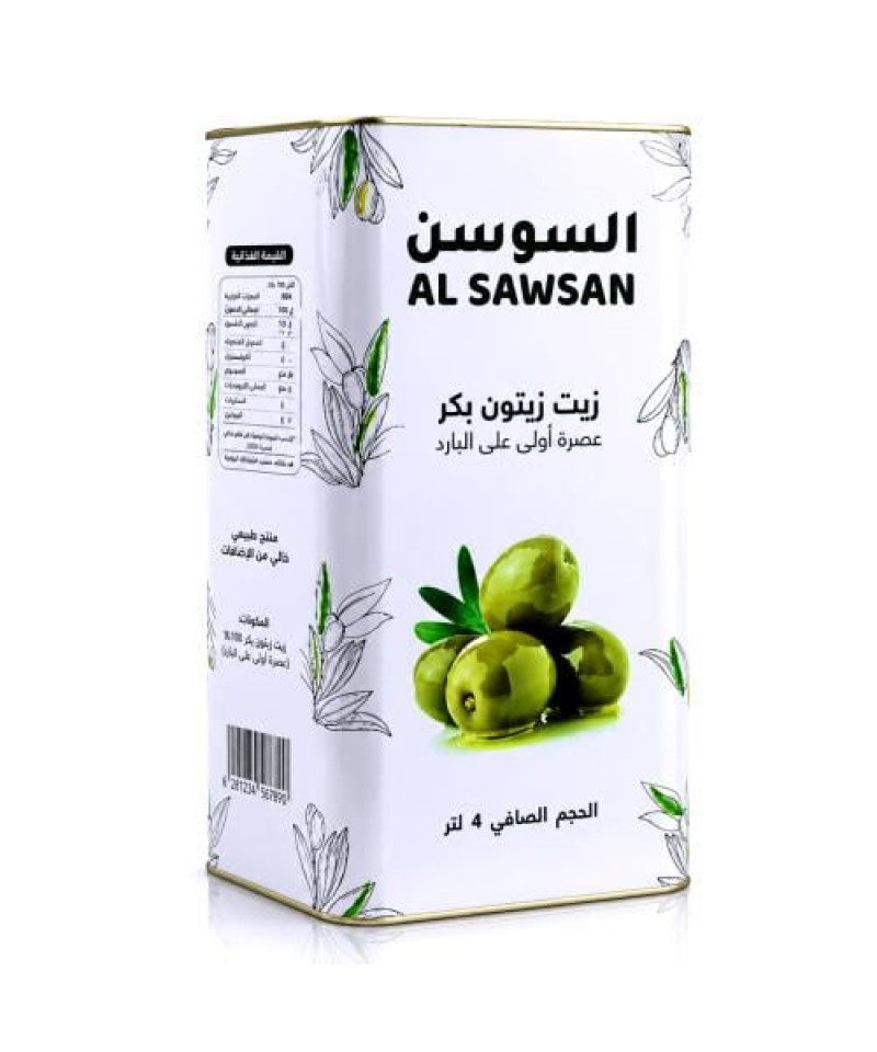 زيت زيتون بكر السوسن 4ل