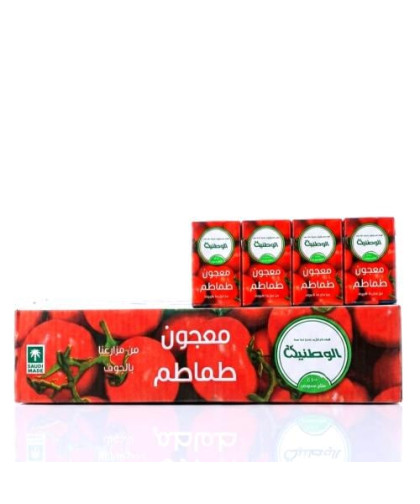 معجون طماطم الوطنية 135ج كرتون 48حبة