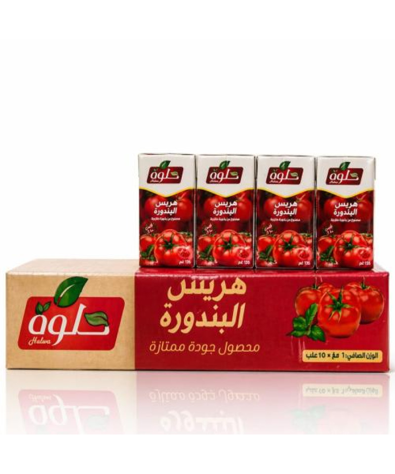 هريس البندورة حلوة 135ج كرتون 48حبة