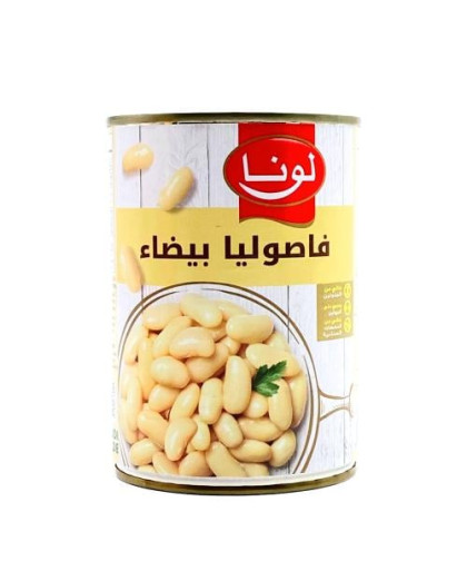 فاصوليا بيضاء لونا 380ج