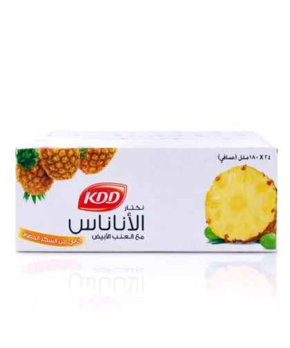 نكتار كي دي دي اناناس 180مل 24حبة