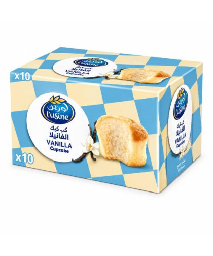 كب كيك لوزين فانيلا 30ج10حبة